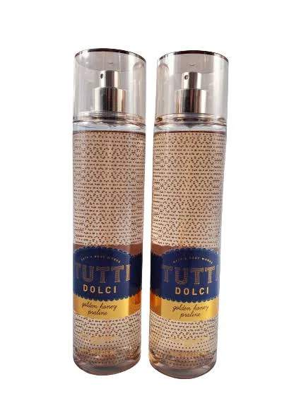 Bath & Body Works Tutti Dolci Golden Honey Praline Fine Fragrance Mist - 8 oz