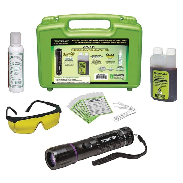 Spectroline Opk-441 Oil Leak Detection Kit Item - 3 AAA bat.