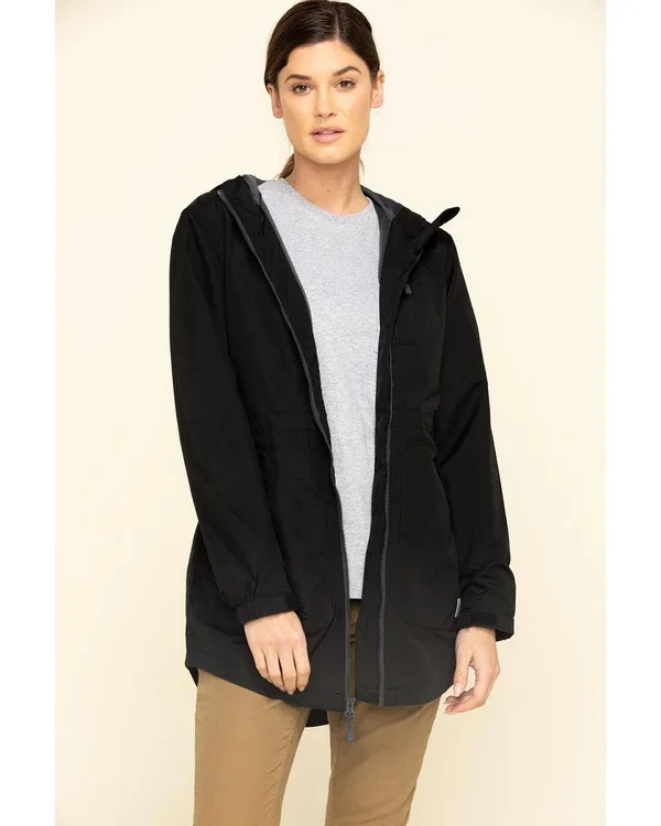 Carhartt Women's Black Rain Defender Nylon Coat