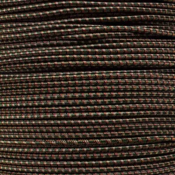 Woodland Camo - 1/8 inch Shock Cord