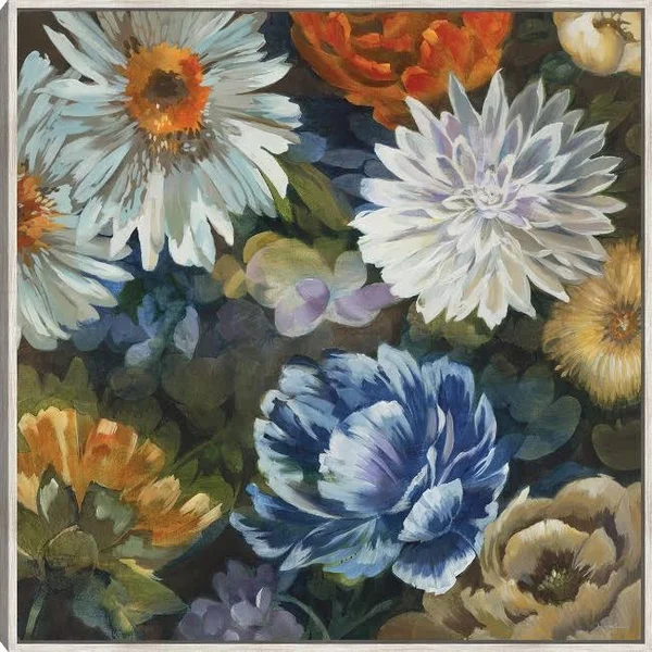Modern Heirloom Framed Canvas Prints by Liz Jardine 22X22 Barnwood Fineartcanvas