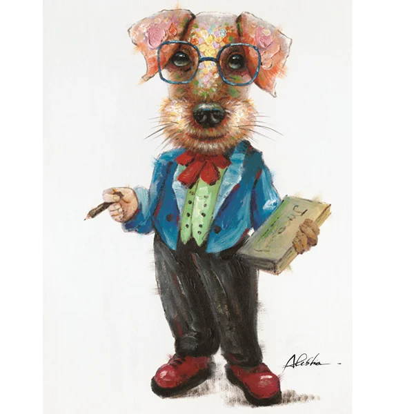 Professor Dog, Wall Art, Yosemite Home Decor