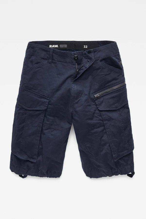 Men's G-Star Raw Rovic Zip Loose Shorts, Size 31 - Blue