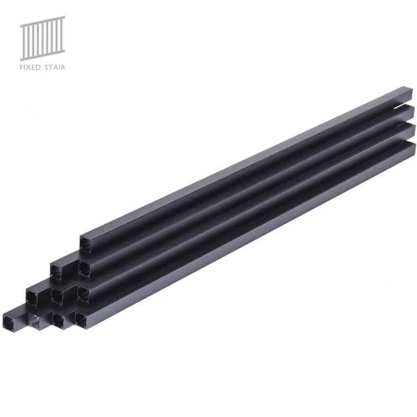 Series 100 - 42x22 Round Baluster Kit for 10& Fixed Angle Stair Rails - Gloss Wicker Finish