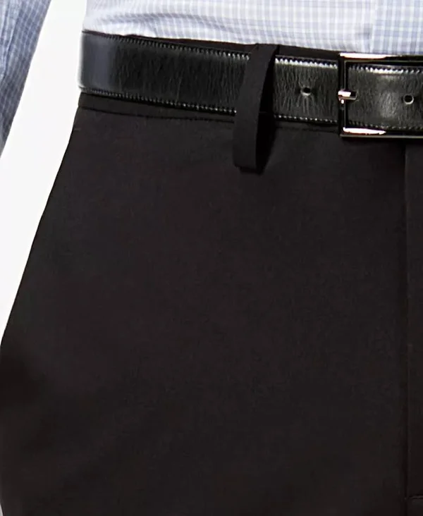 Kenneth Cole Reaction Mens Gabardine Stretch Slim Fit Dress Pants