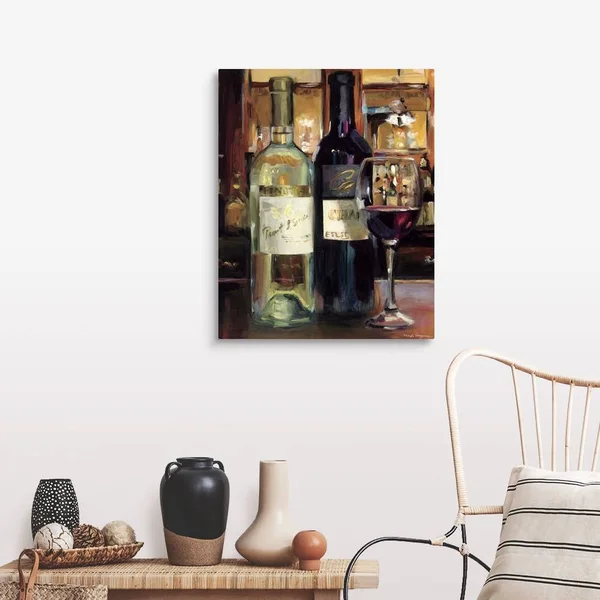 A Reflection of Wine II - Canvas Wall Art, 24x30, Great Big Canvas