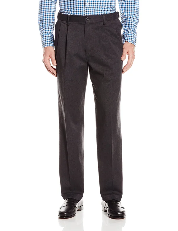 Dockers Comfort Khaki Stretch Relaxed Fit Pleated Men's : 30 32