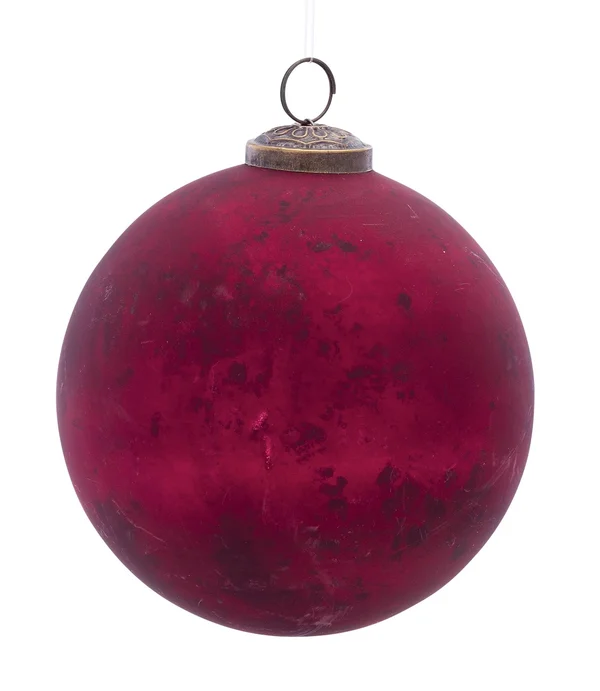 Ball Ornament 4.5x22D (Set of 6) Glass 80182DS