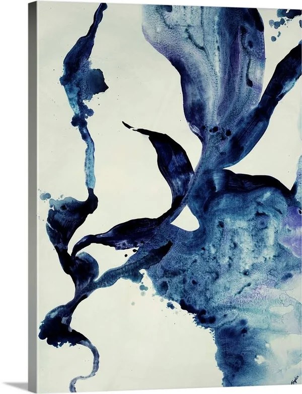 Indigo II, Canvas Wall Art, 18x24, Great Big Canvas