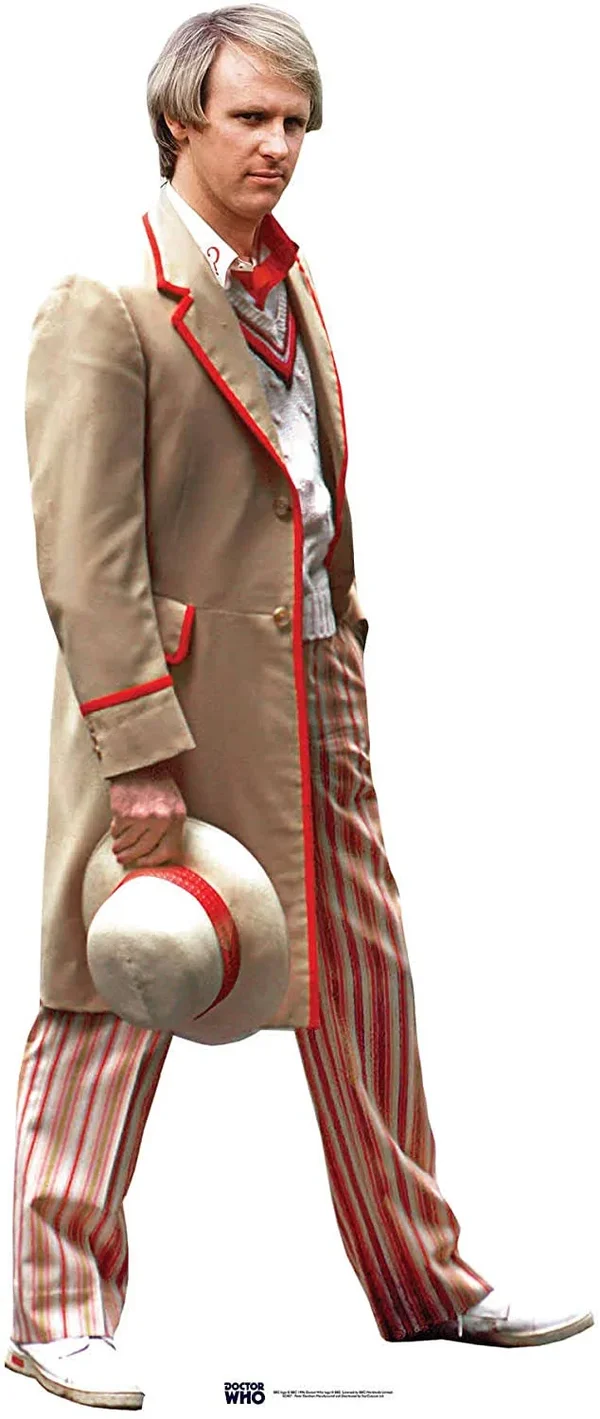 Star Cutouts Cut Out of Peter Davison Fith Doctor