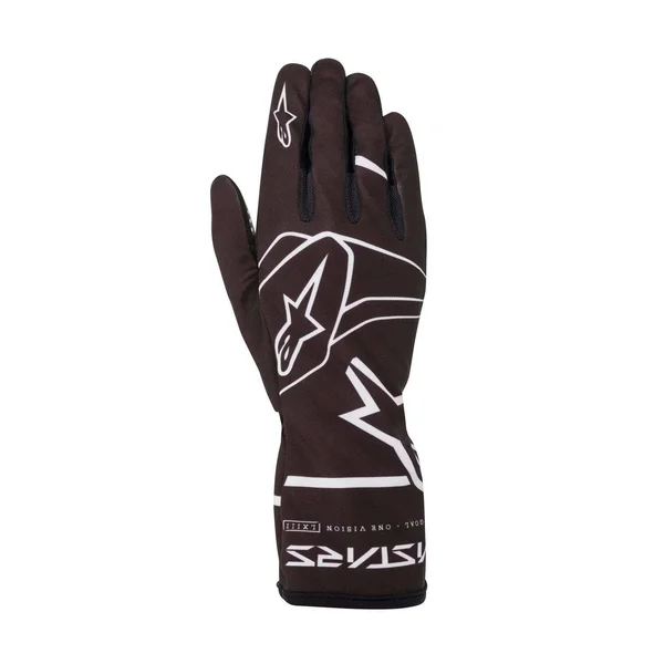 Alpinestars Tech-1 K Race V2 Solid Karting Gloves Black