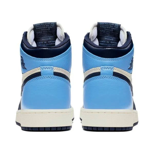 Air Jordan 1 Retro High OG GS &Obsidian& - 575441-140 - Size 4.5
