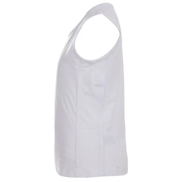 Jofit Women's Scallop Sleeveless Polo Size XS, White