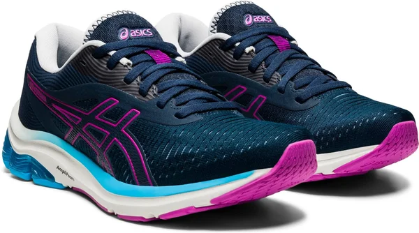 Asics Gel Pulse 12 Womens Running Shoes - Navy-9