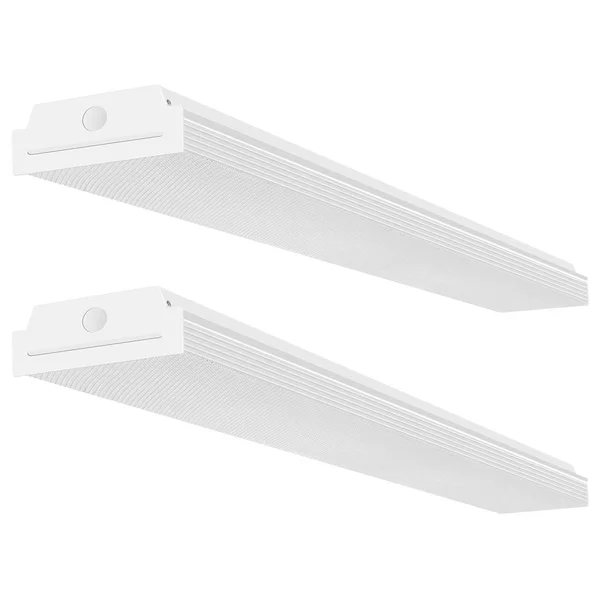 FaithSail 4ft LED Wraparound 40W 4 Foot LED Shop Lights for Garage - 4400lm, LED