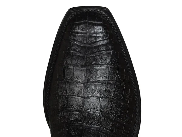 Lucchese Mens Cowboy Boots Black Caiman Belly