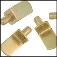 Widgetco 1/4 inch Brass L Shelf Pins, Size: Qty 500