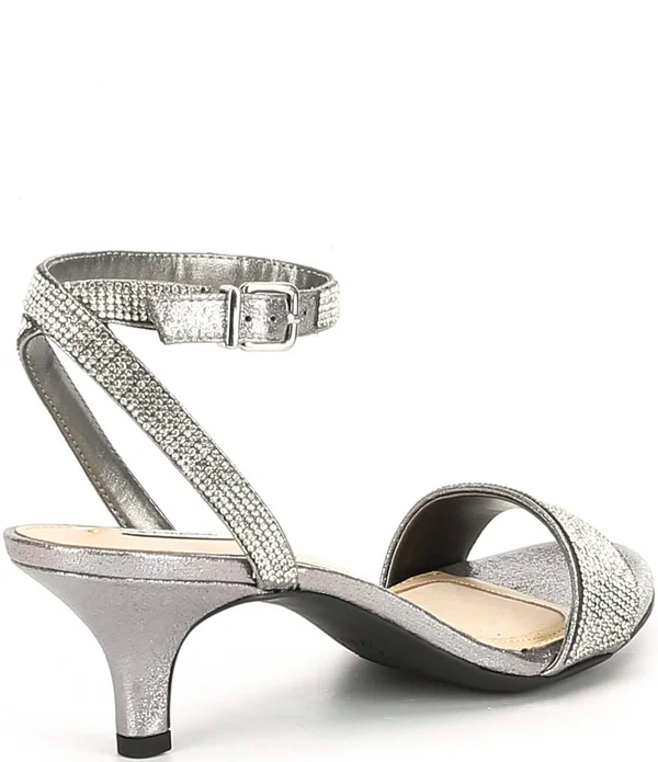 Alex Marie Nallie Shimmer Banded Sandals, Womens, 8.5M, Black - Dillard&s Exclusive