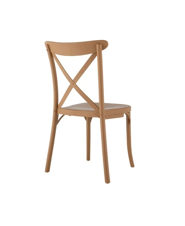 Stackable x Dining Chair - Set of 2 - Coral