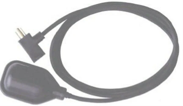 Tethered Switch for Sump Pumps to .5-hp Motor, 20& Cord, Wayne, 56835--002