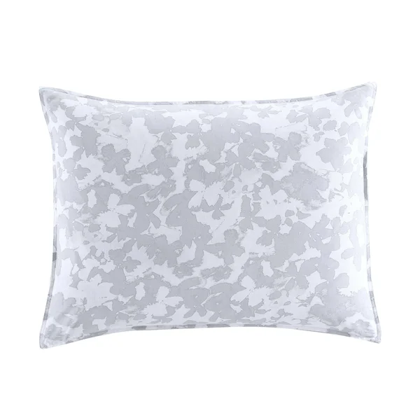 Kenneth Cole New York Merrion Comforter Set - Cotton, LT Grey, King