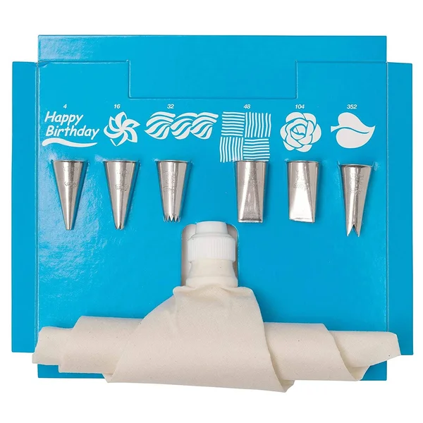 Ateco PIPING 8-Pc Cake Decorating Set for Pastry, Bakeware (12 Sets)