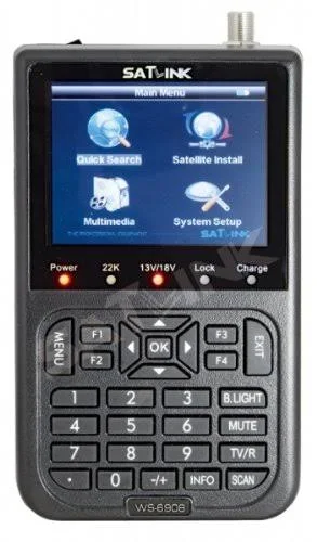 Satlink Sat Finder Satellite Pointer for TV Black