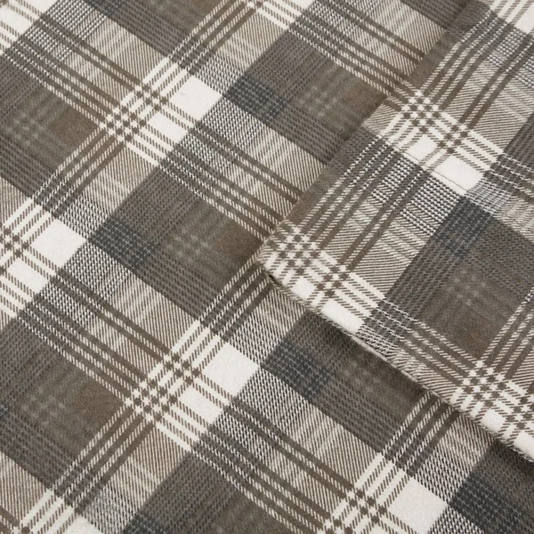 Woolrich Cotton Flannel Brown Sheet Set - Cal King