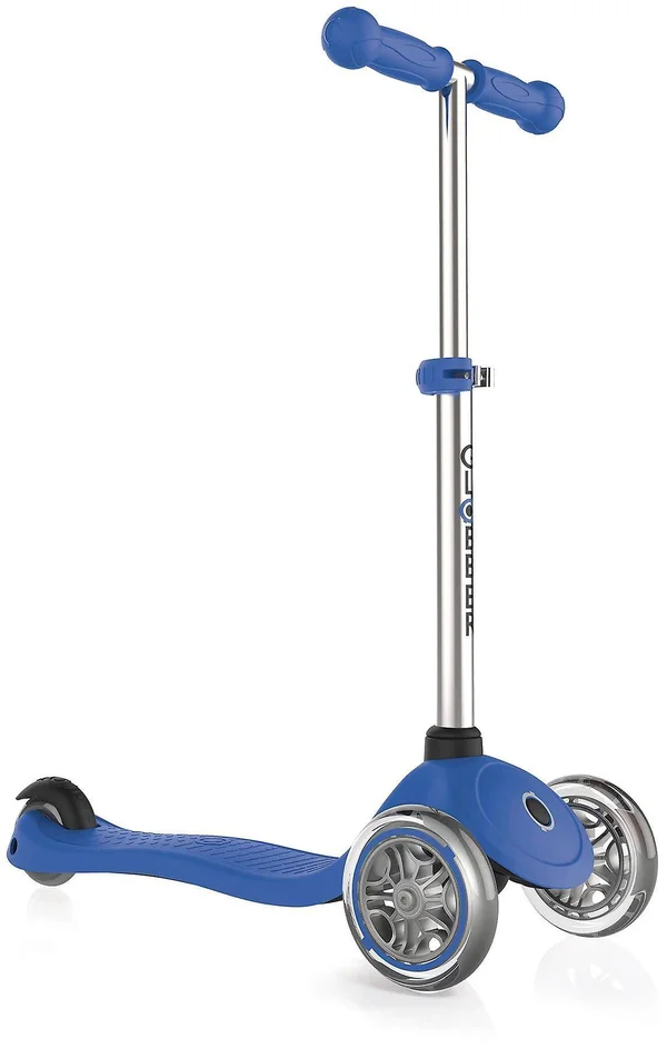 Globber Primo 3 Wheel Adjustable Height Scooter (Dark Blue)
