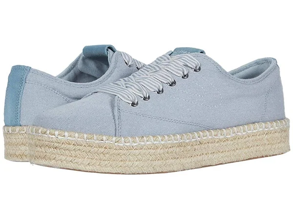 Women's Tretorn Eve Espadrille Sneaker - Size: 8, Blue