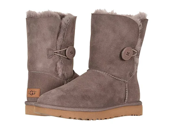 UGG Women's Bailey Button II Boots, Stormy Gray, 7