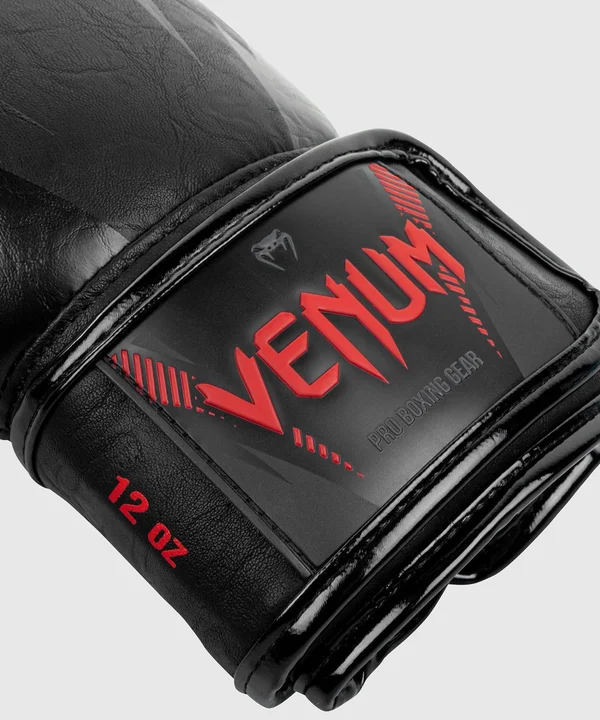 Venum Impact Boxing Gloves - Black/Red Black/Red, 8 oz