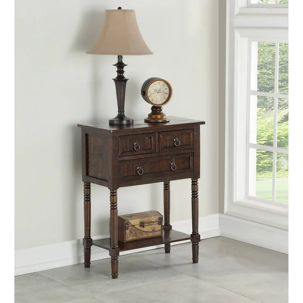 Kendra Hall Table Espresso - Breighton Home