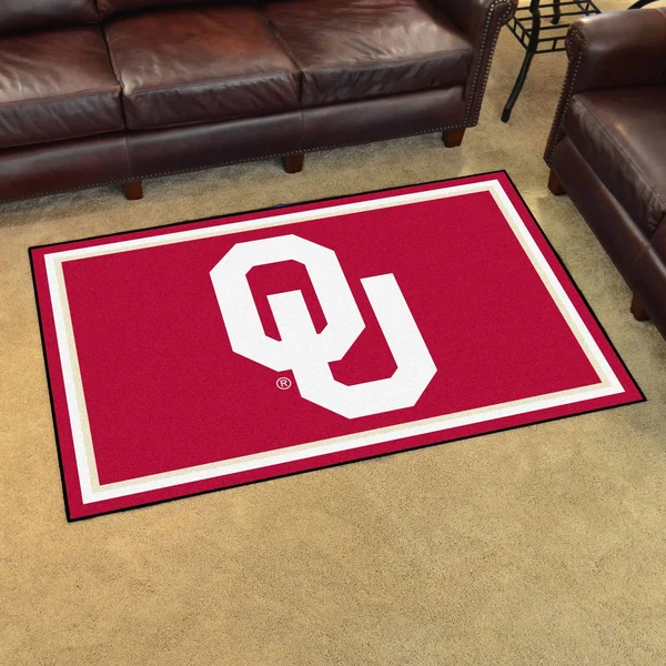 University of Oklahoma 4&x6& Rug