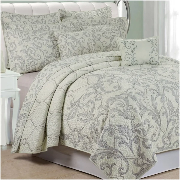 Serenta Austin Geo 7 Piece Coverlet Set; King