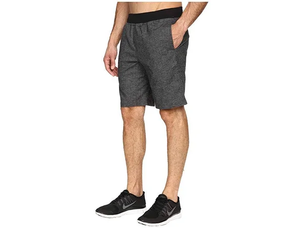 Prana Men's Vaha Short - XXL - Black Herringbone