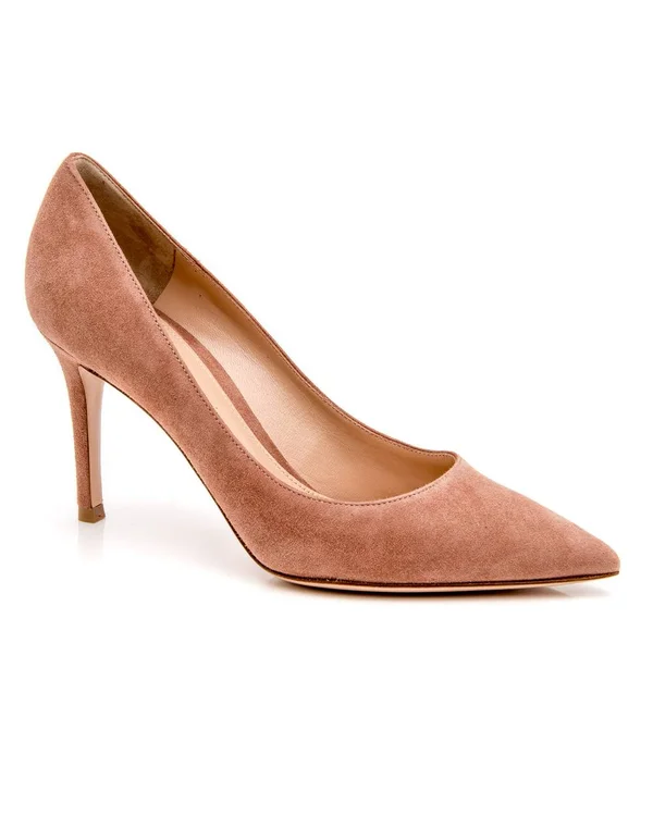 Gianvito Rossi Women's Gianvito Suede Pumps - Praline - Size 4