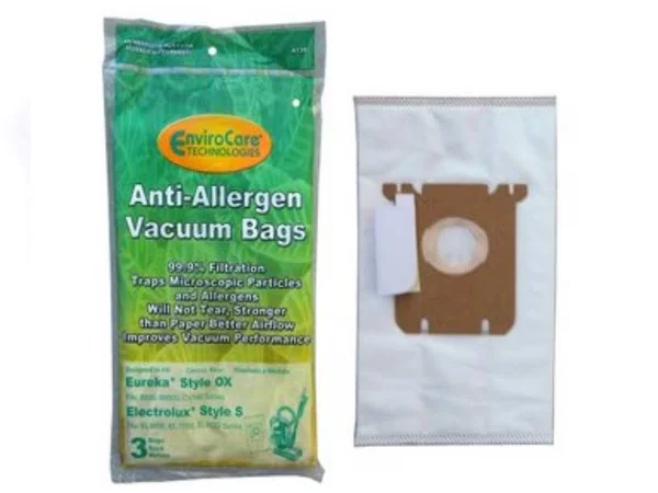 Eureka Style Ox Electrolux S Cloth Vacuum Bags Type VAC HEPA 61230f-6 Oxygen Can [54 Bags]