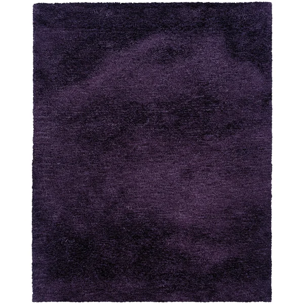 Style Haven Indoor Teal Shag Area Rug - Size: 5& x 7&, Blue