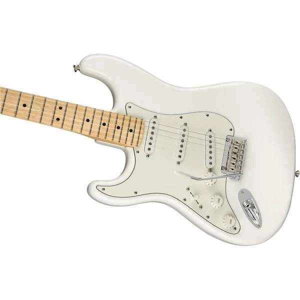 Fender Player Stratocaster Left-Handed Electric Guitar Maple Polar White