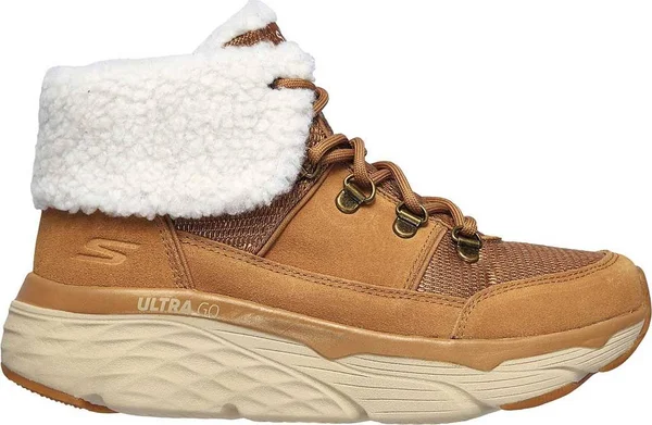 Skechers Women's Max Cushioning - Pinnacle Boots - Chestnut, 5.0