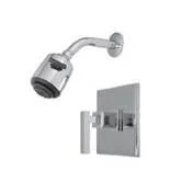 Newport Brass Cube 2 3-2024BP/10 Pressure Balanced Shower Trim - Satin Bronze(PVD)
