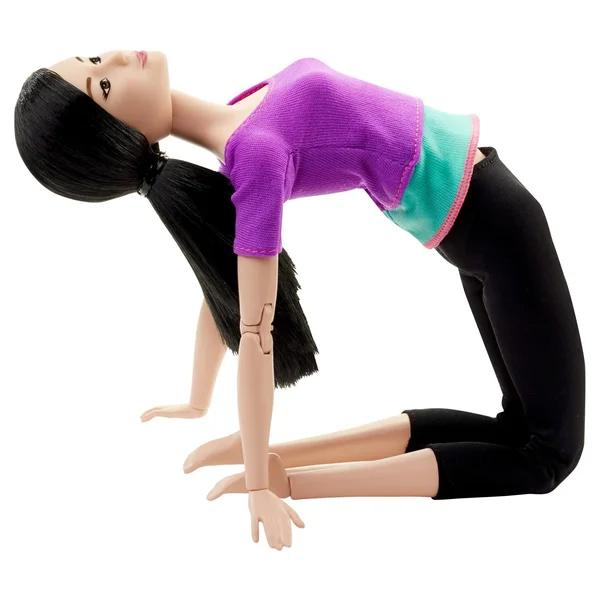 Barbie Made to Move Doll - Purple Top