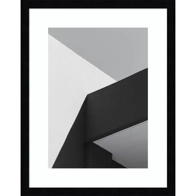 Architecture 1 by Design Fabrikken - Picture Frame Photograph Print on Paper AllModern Format: Black Framed Paper - Size: 19.12x2