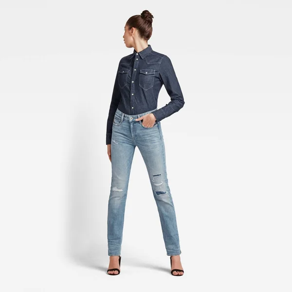 Gstar Noxer High Waist Straight Jeans 23 - 30