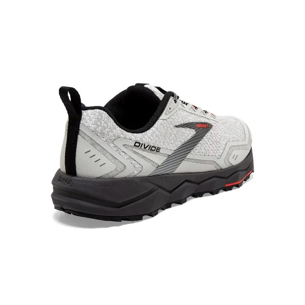 Brooks Running, Women's Divide Trail Shoes, Grey/Turbulence/Green