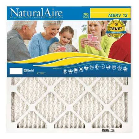 Naturalaire 95003.011425 Pleated Filter, 14X25X1, 13Merv