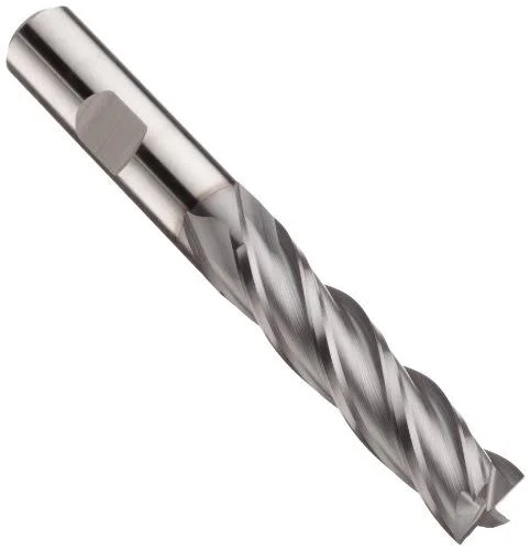 Niagara Cutter N88632 Cobalt Steel Square Nose End Mill inch Weldon Shank TiCN Finish Finishing Cut 30 Degree Helix 4 Flutes 6