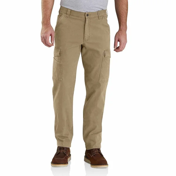 Carhartt Men's Rugged Flex Rigby Cargo Pant - 103574, Dark Khaki