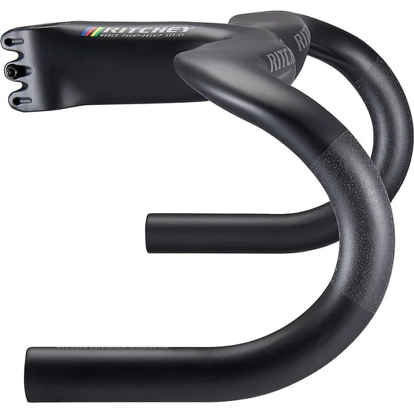 Ritchey WCS Carbon Solostreem Drop Handlebar - Carbon - Integrated, 44cm, Matte Carbon, 130mm